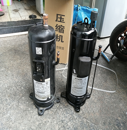 长海中央空调压缩机的更换维修
